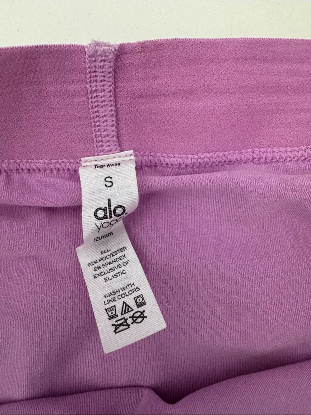 ALO Yoga Light Purple Pleated Tennis Skort